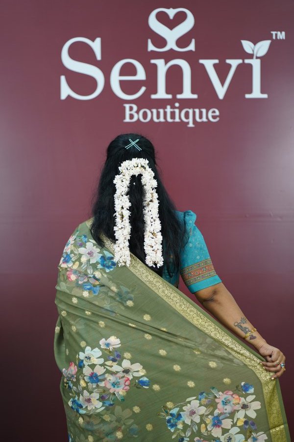 Spun Cotton Olive Green