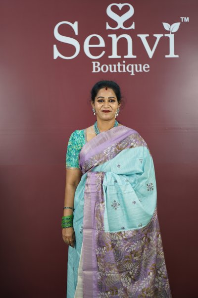 Cotton Digital Print Pastel Green