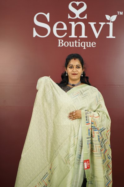 Cotton Digital Saree