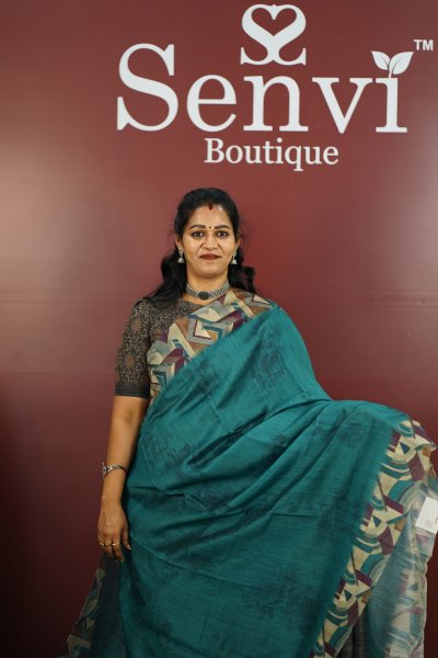 Cotton Digital Saree