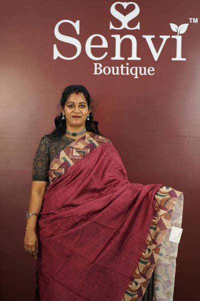 Cotton Digital Saree