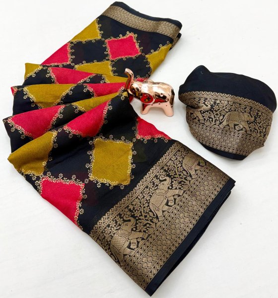 Banaras Georgette Saree