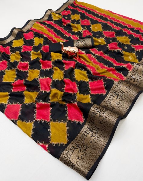 Banaras Georgette Saree