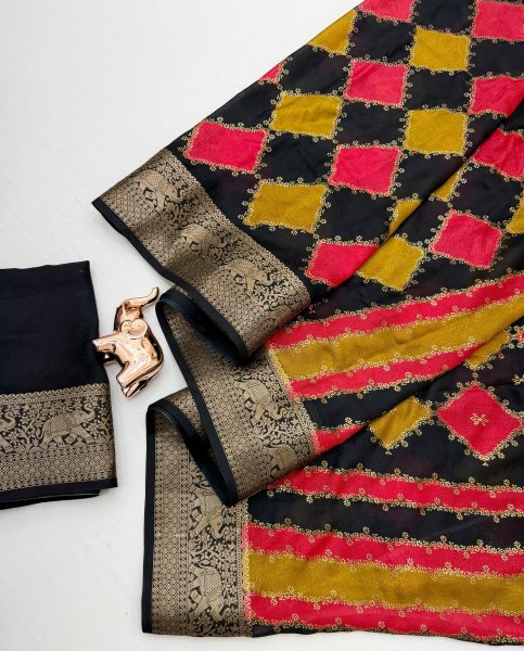 Banaras Georgette Saree