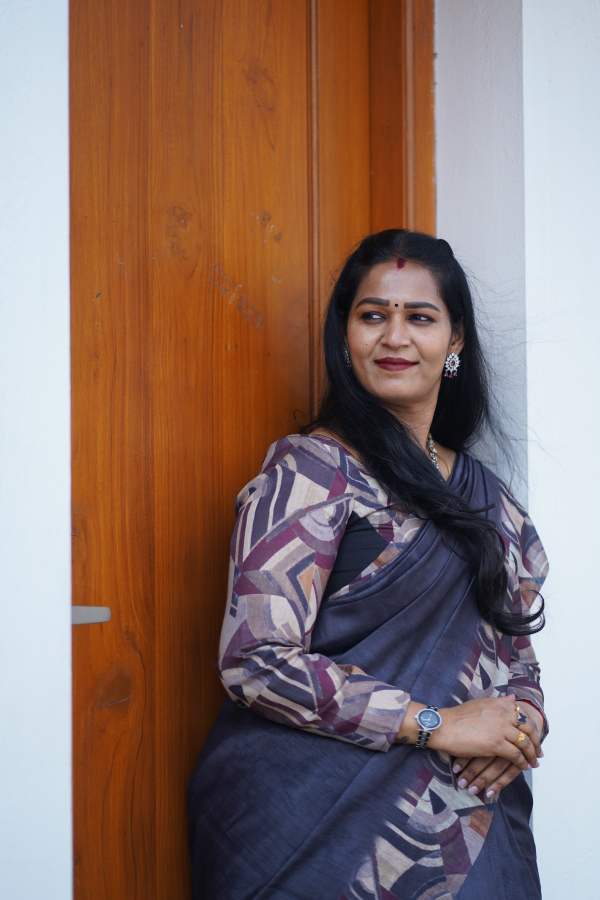 Cotton Digital Saree