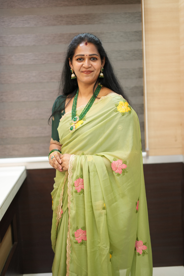 Green Georgette Saree