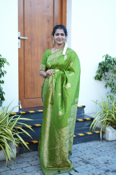 Green Soft Silk Saree