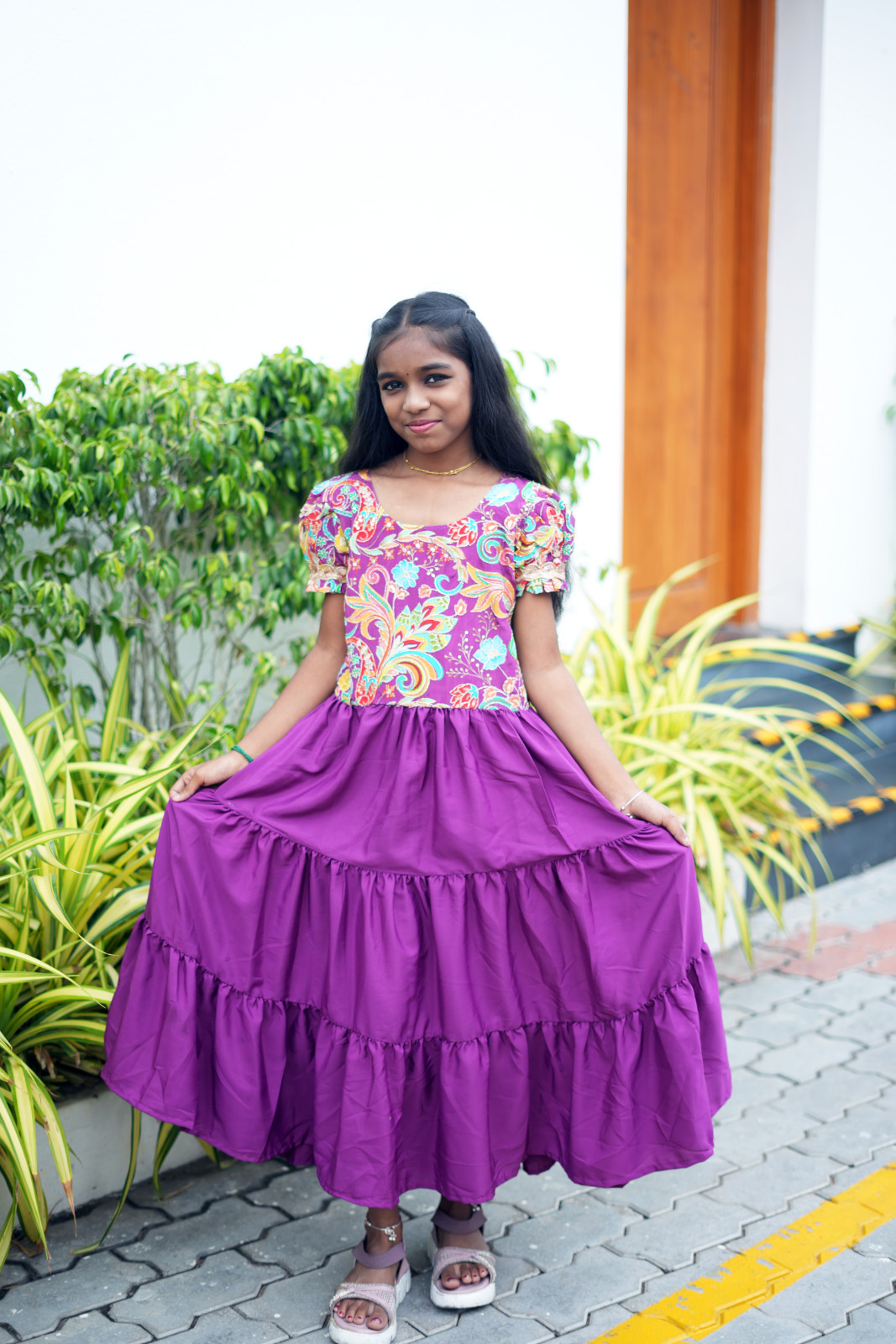 Pink Kids Gown